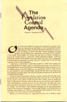 The Population Control Agenda, Stanley K. Monteith, M.D.