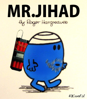 Mr Jihad joins the Mr Men series