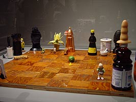Paul McCarthy's Kitchen Chess set