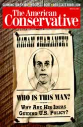 Sharansky on cover March 28, 2005 Issue, The American Conservative