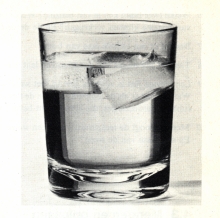 Picture of Icecubes in a Undergrad Physics Booklet